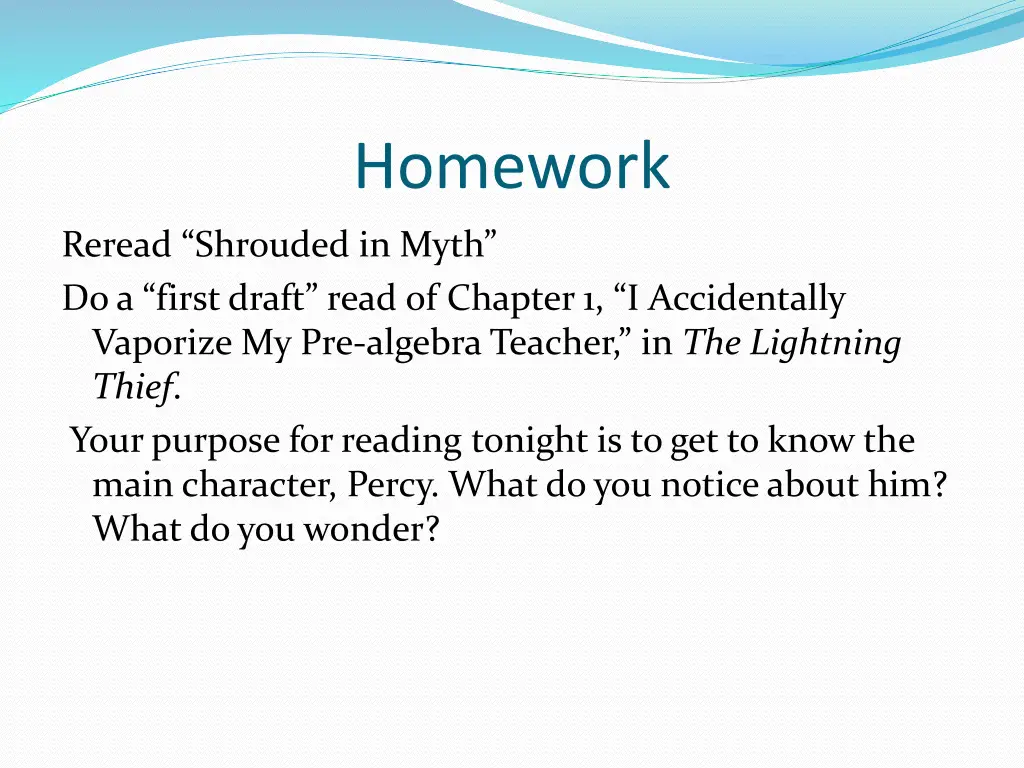 homework