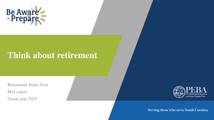 think about retirement