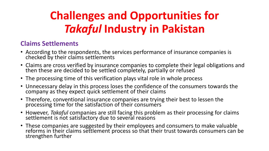 challenges and opportunities for takaful industry 6