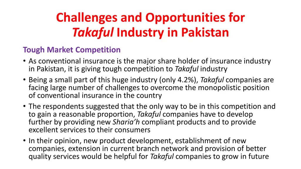 challenges and opportunities for takaful industry 7