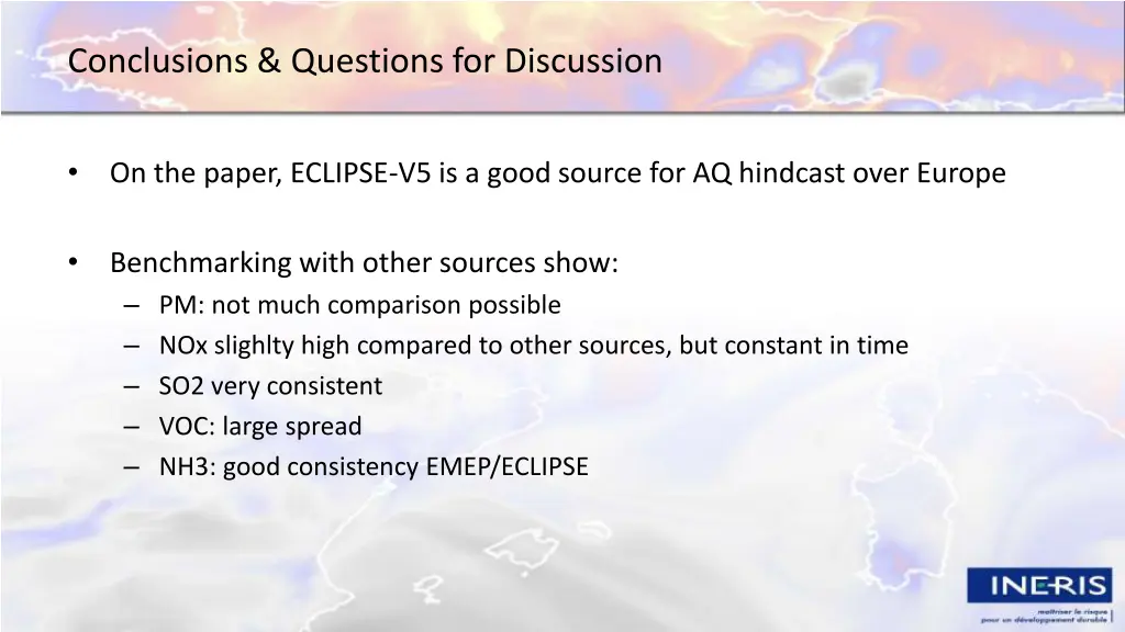 conclusions questions for discussion
