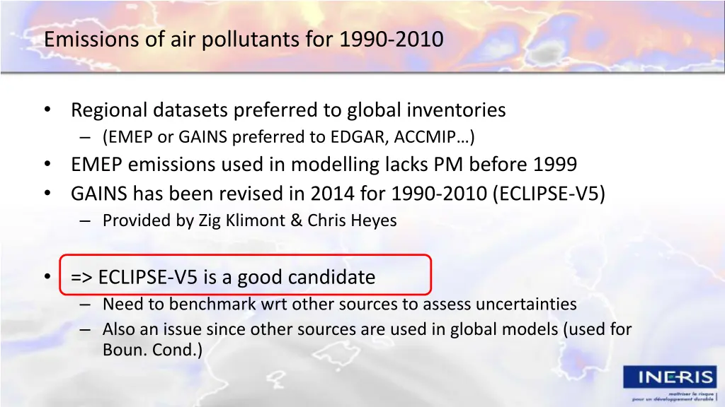 emissions of air pollutants for 1990 2010 1