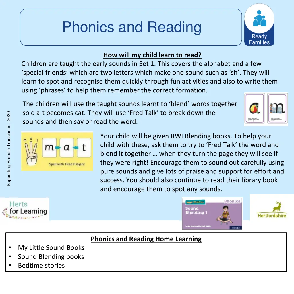 phonics and reading