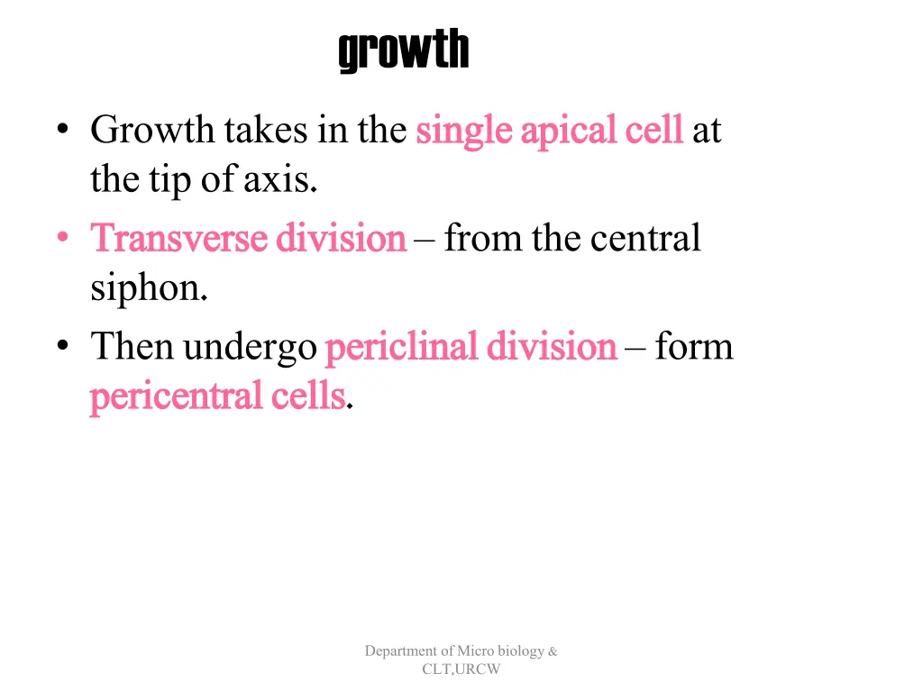 growth