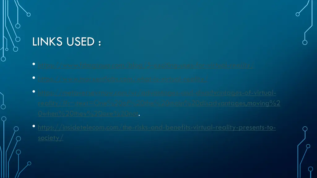 links used