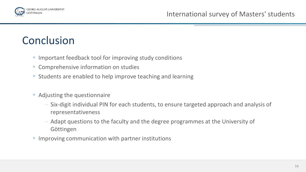 international survey of masters students 14