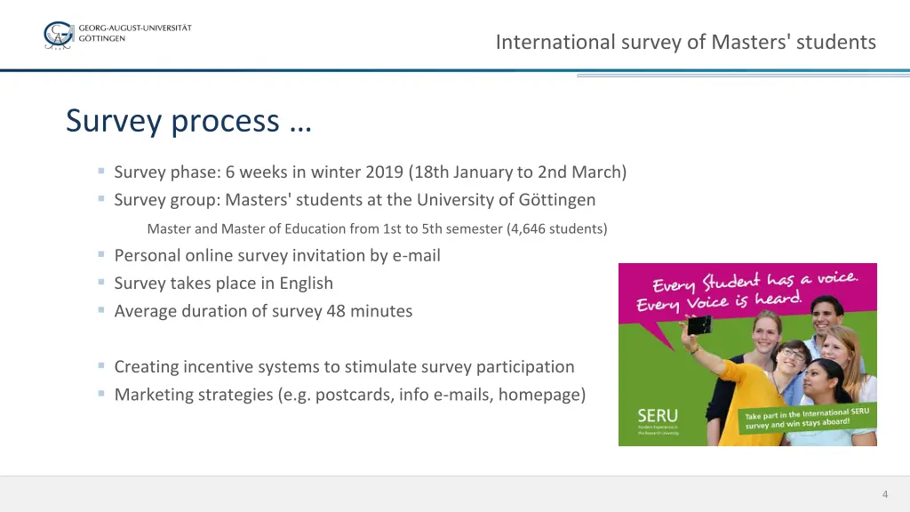 international survey of masters students 2