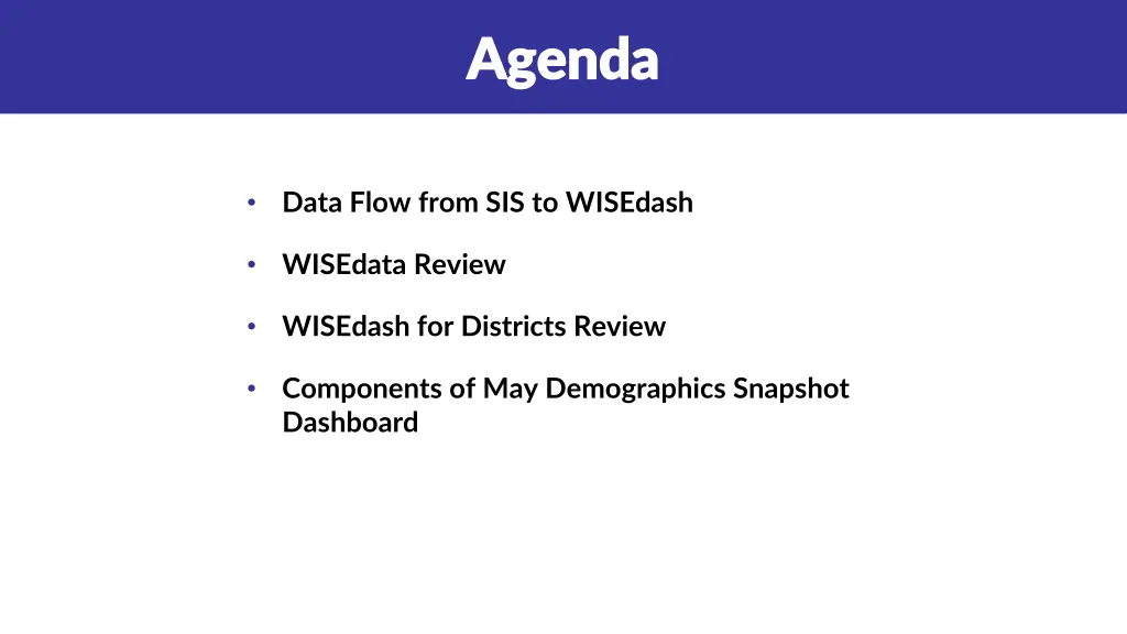 agenda agenda