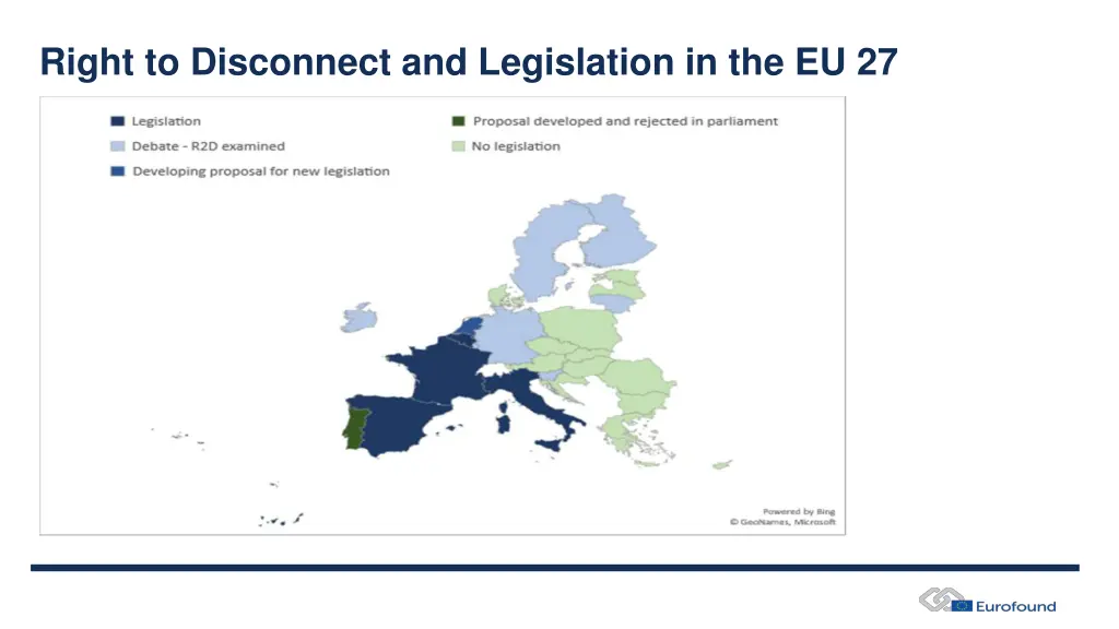 right to disconnect and legislation in the eu 27
