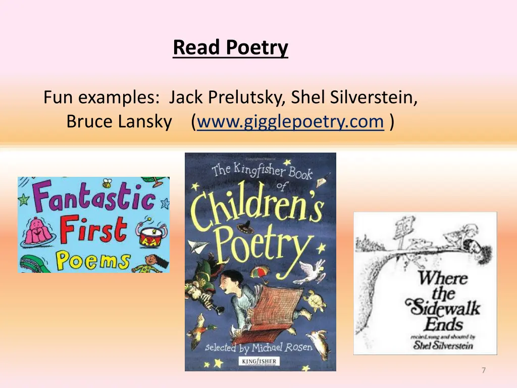 read poetry