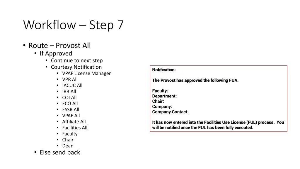 workflow step 7