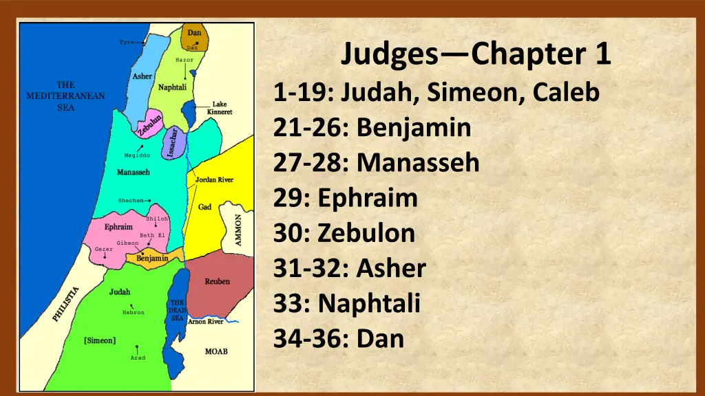 judges chapter 1 1 19 judah simeon caleb