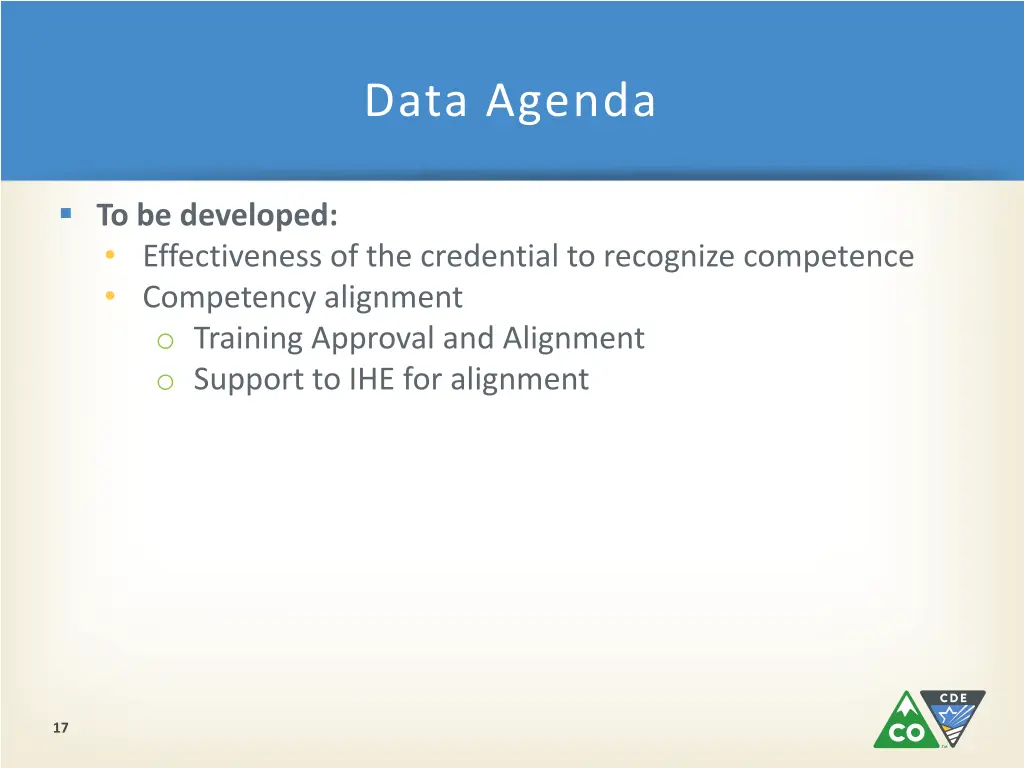 data agenda