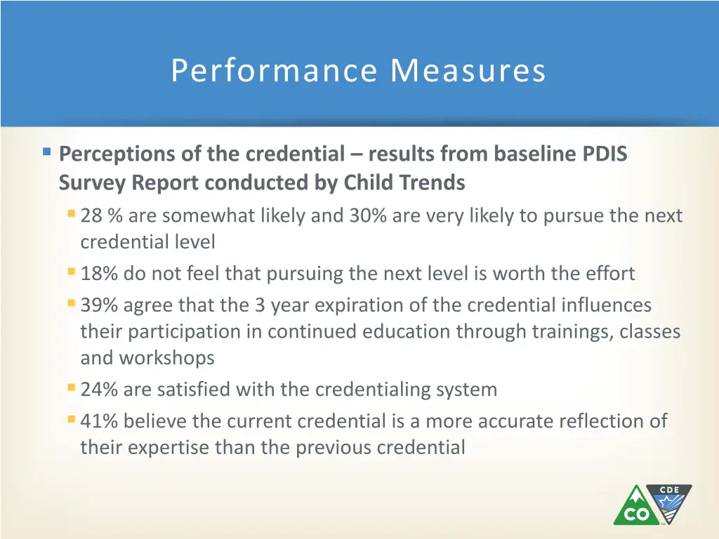 performance measures 1