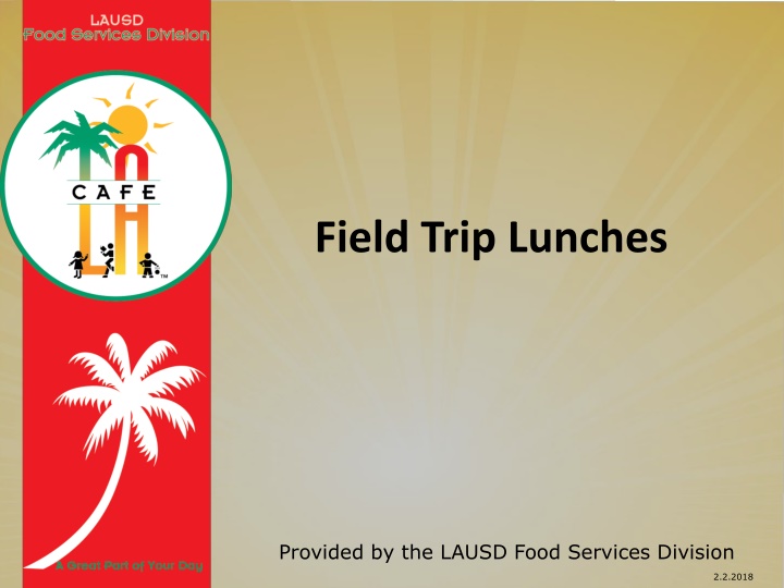 field trip lunches