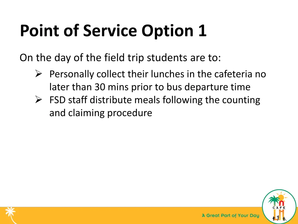 point of service option 1