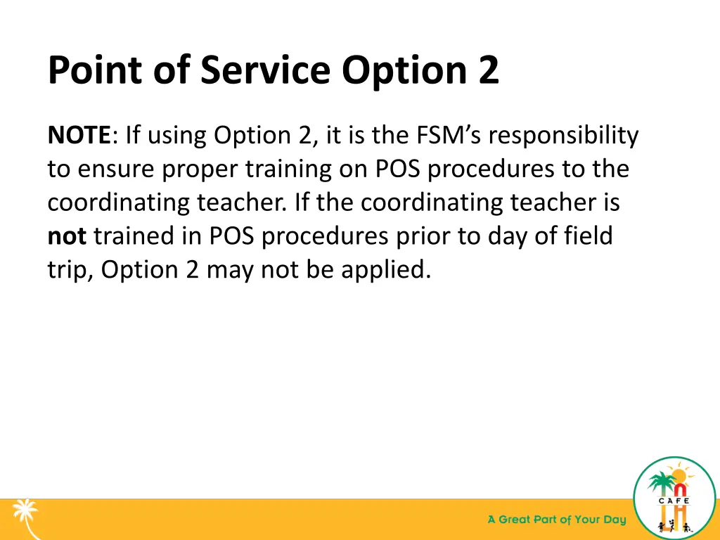 point of service option 2 1