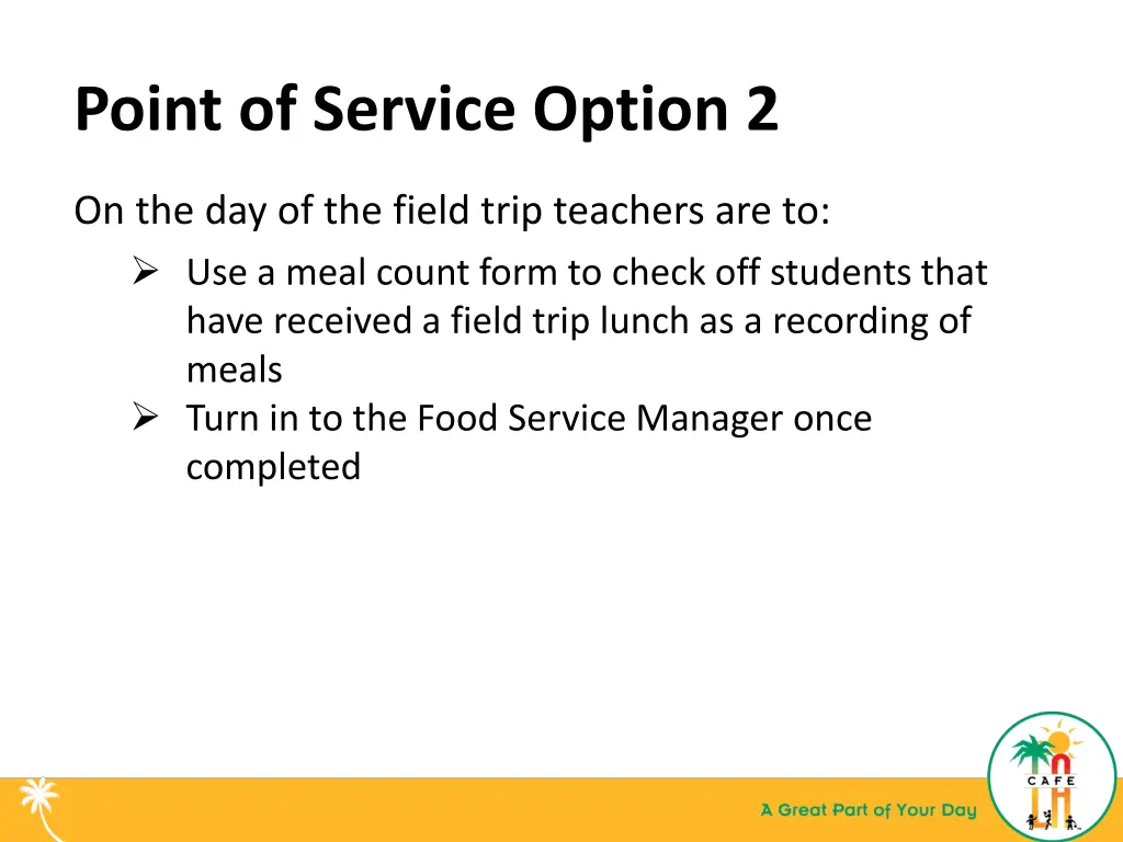 point of service option 2