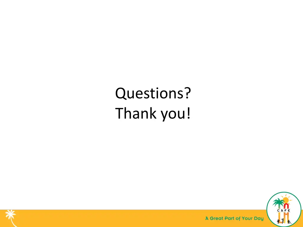 questions thank you