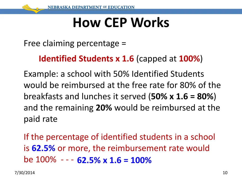 how cep works 1
