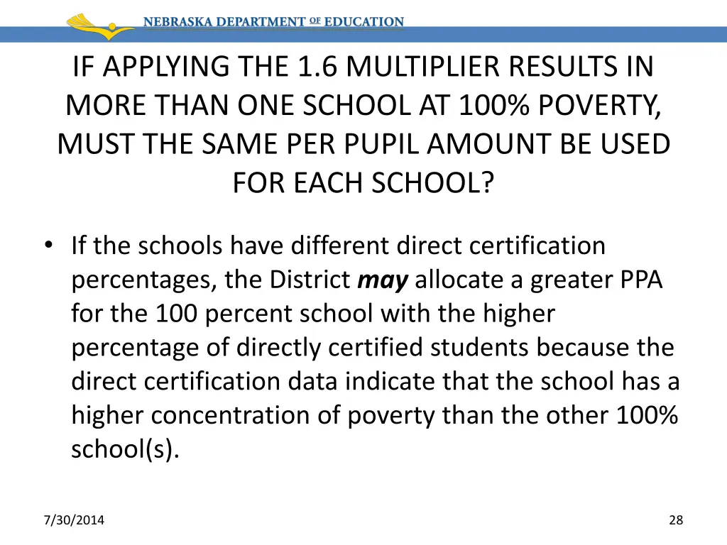 if applying the 1 6 multiplier results in more
