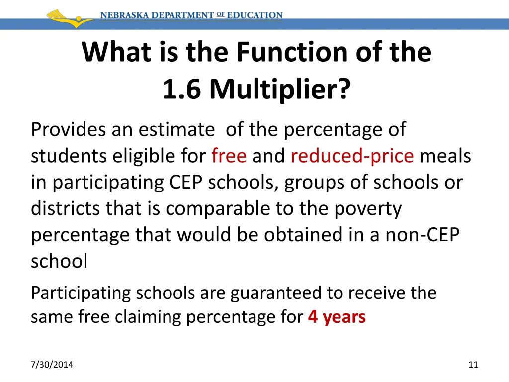what is the function of the 1 6 multiplier
