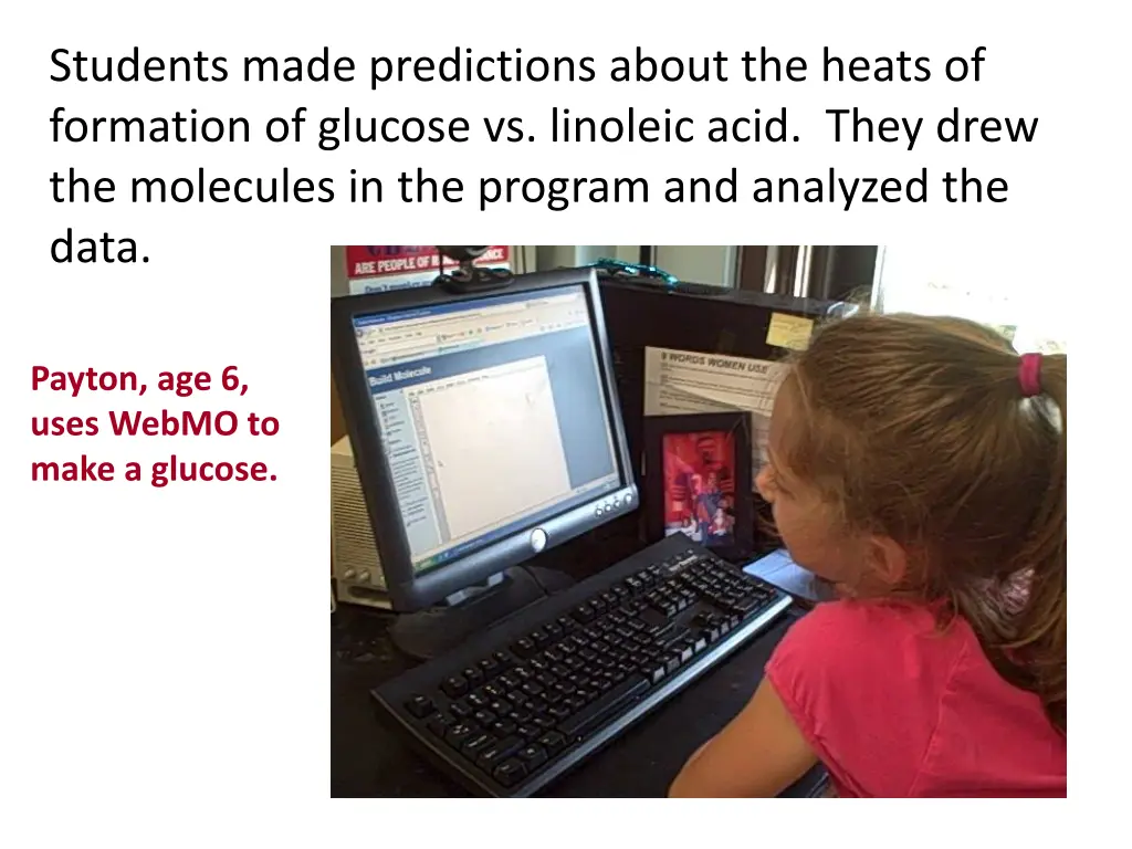 students made predictions about the heats