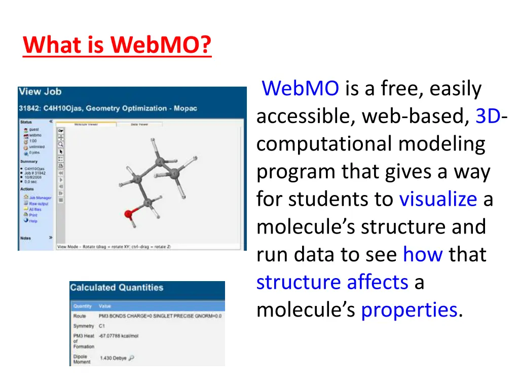 what is webmo