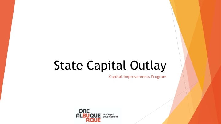 state capital outlay capital improvements program