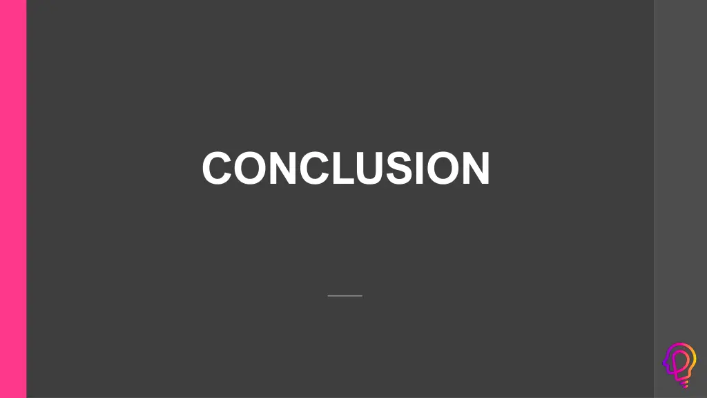 conclusion