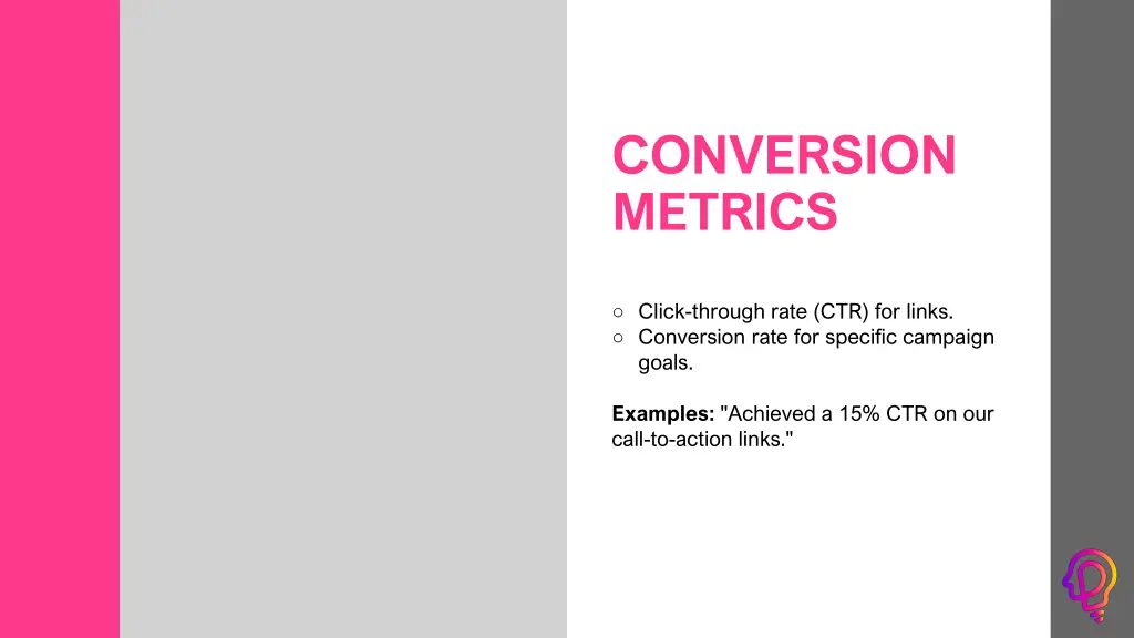 conversion metrics