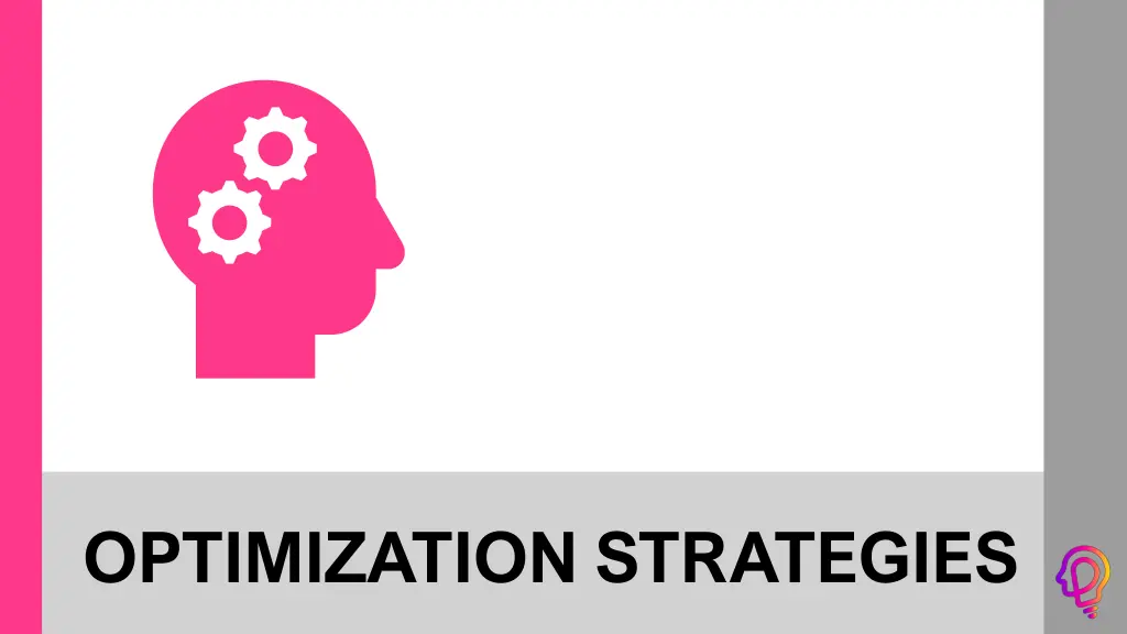 optimization strategies