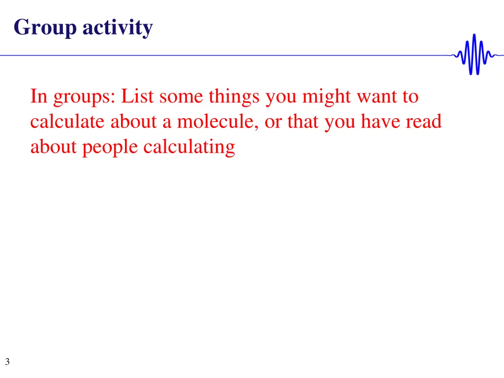 group activity