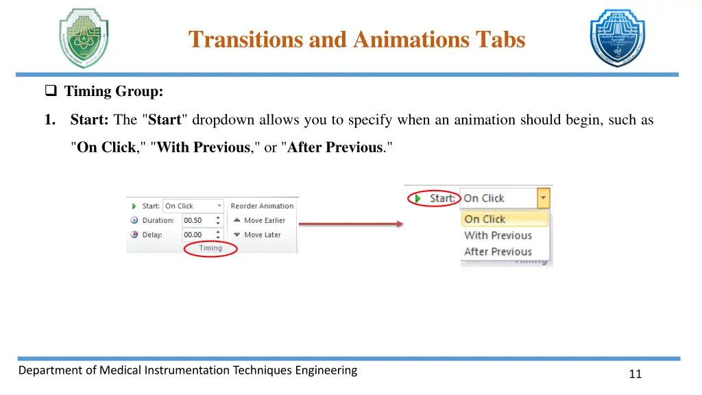 transitions and animations tabs 8