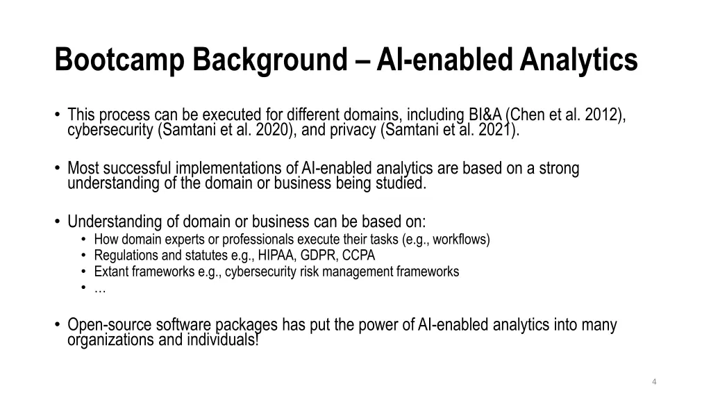 bootcamp background ai enabled analytics 2