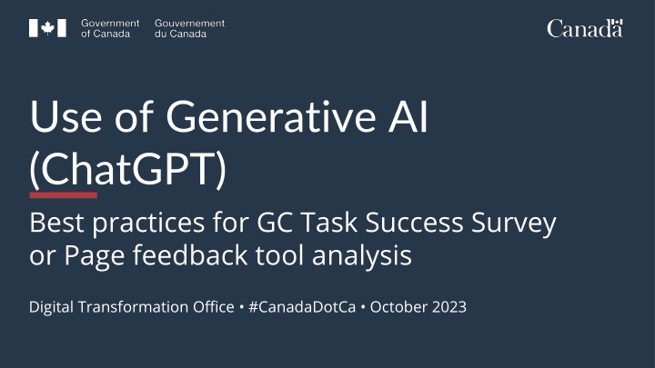 use of generative ai chatgpt best practices