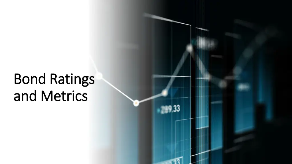 bond ratings bond ratings and metrics and metrics