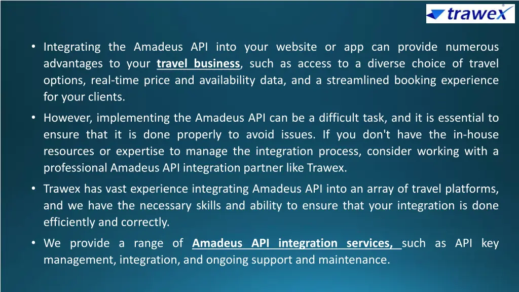 integrating the amadeus api into your website