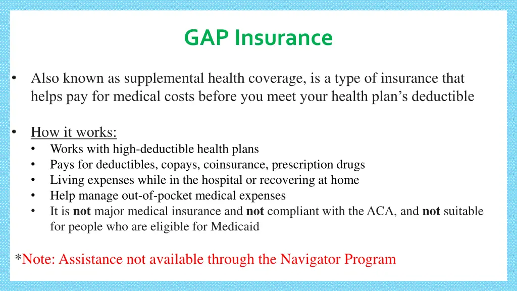 gap insurance