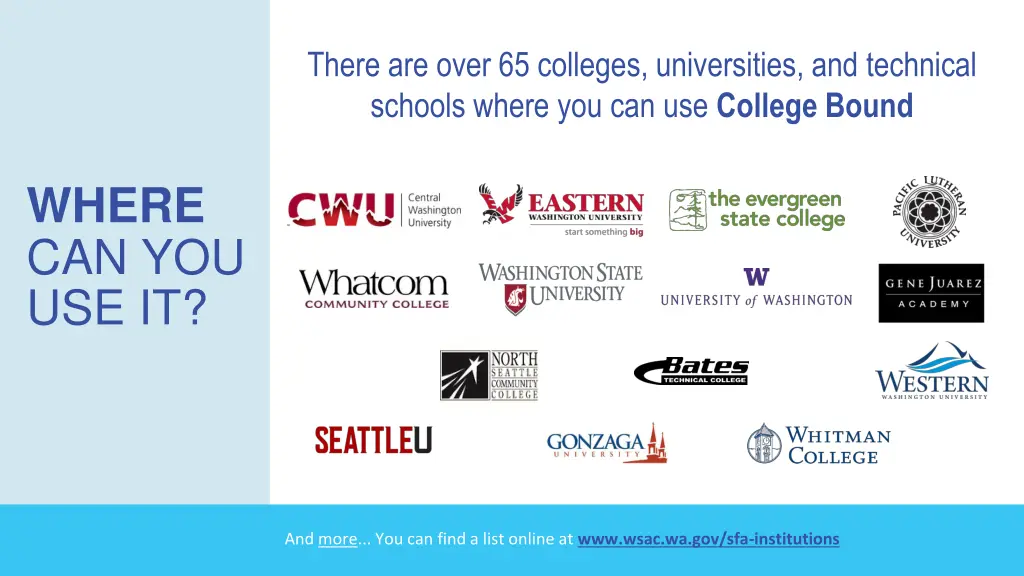 there are over 65 colleges universities
