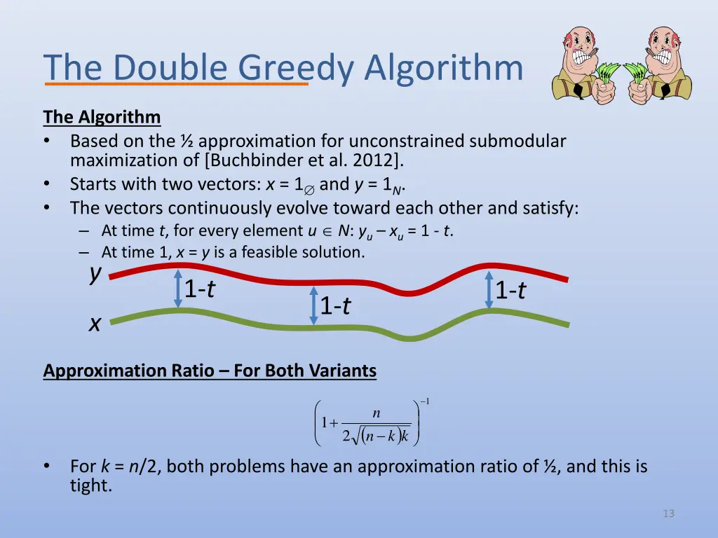 the double greedy algorithm