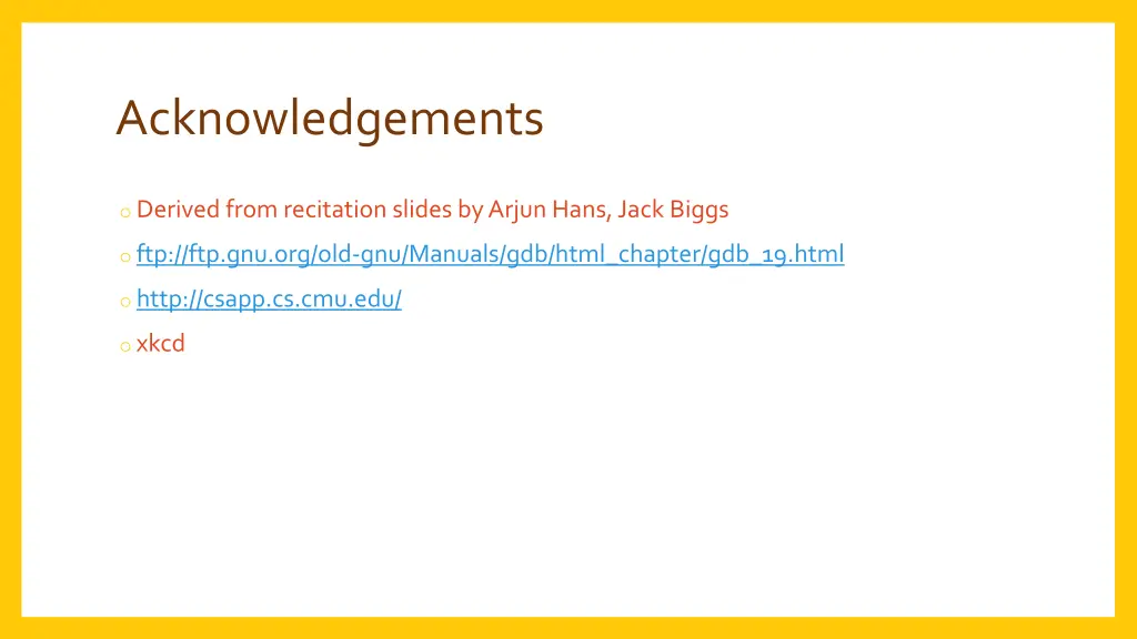 acknowledgements