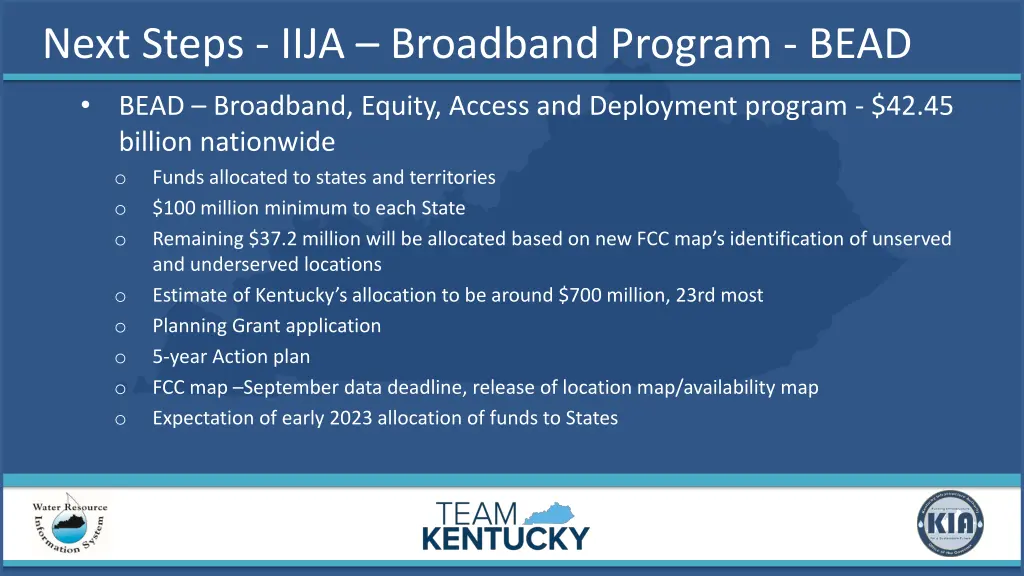 next steps iija broadband program bead