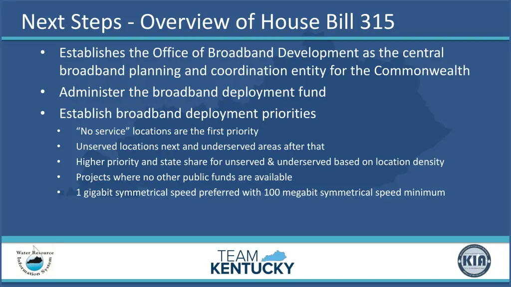 next steps overview of house bill 315