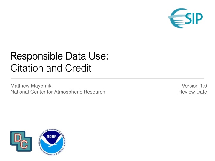 responsible data use responsible data