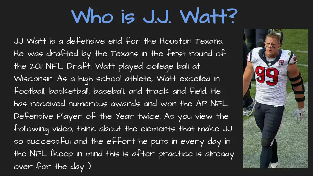 who is j j watt who is j j watt jj watt