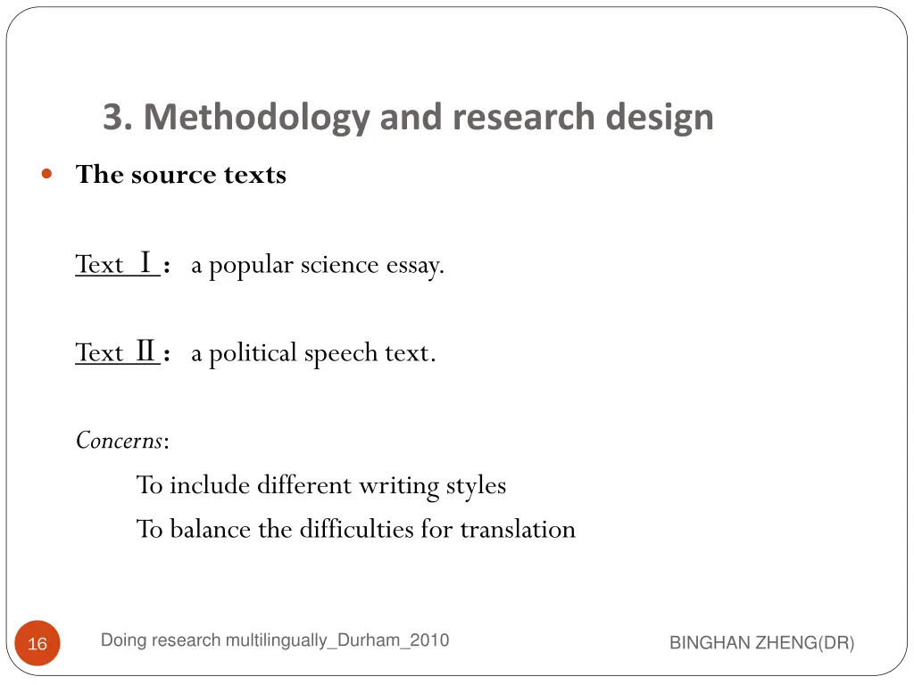 3 methodology and research design 3