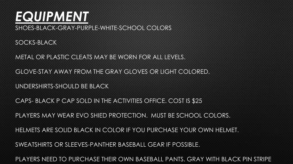 equipment shoes black gray purple white school
