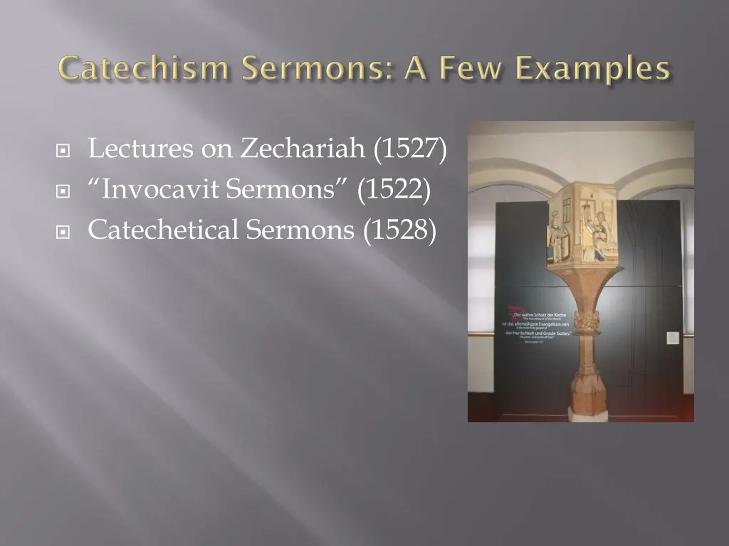 lectures on zechariah 1527 invocavit sermons 1522