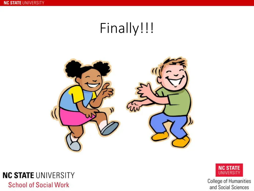 finally